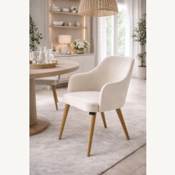 Krzesło tapicerowane  Krzesło DELUXE KR-9 Tkanina Piano 01